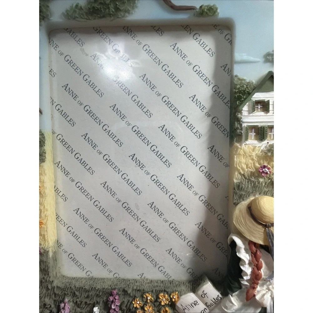 Anne Of green Gables Picture Frame For 3.5x5 Photo 3D Sculpted Figures New
